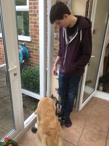 I like playing with Jake, he always looks after me and we have fun together!