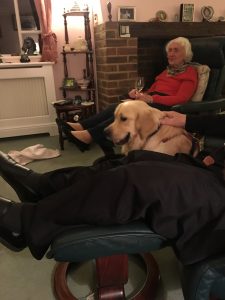 Round at Bren and Cathy's, having a lovely time.