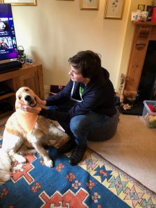 My friend Jake came to see me and I had a lovely time with him!
