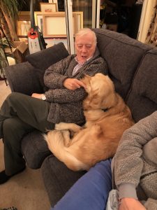 I decided to sit between Malcolm and Sue - there wasn't a lot of room, but I squeezed in!